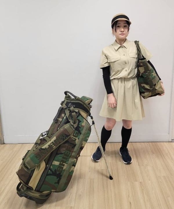 BEAMS GOLF | ORANGE LABEL / ストレッチ シャツワンピース(撥水・接触