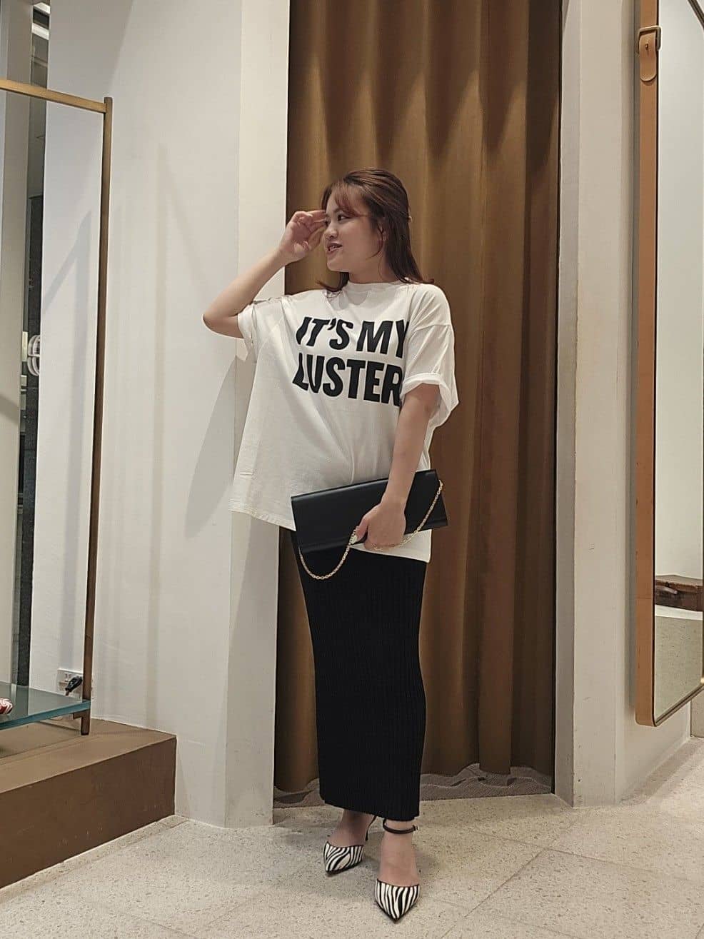 Whim Gazette | ニットフィットスカート | Rakuten Fashion(楽天