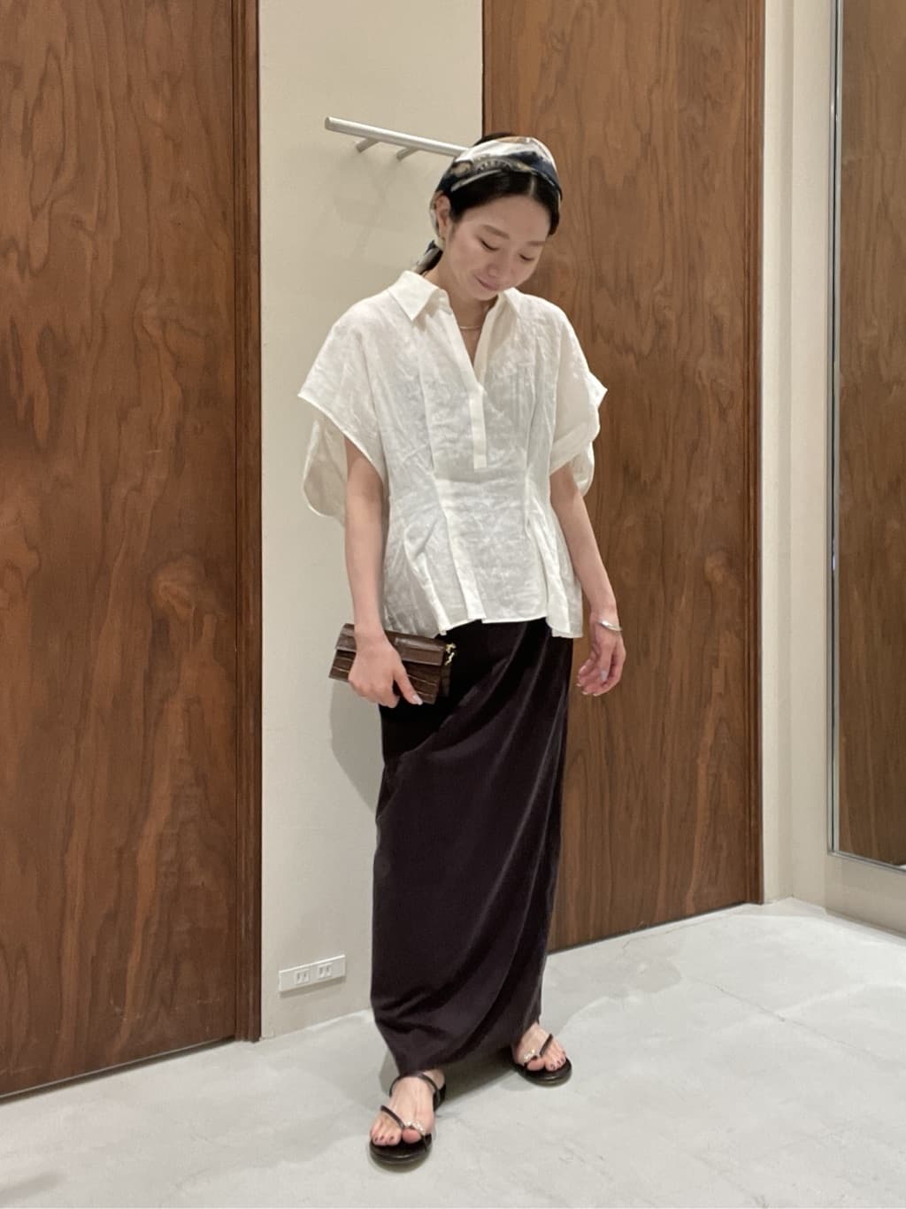 GALLARDAGALANTE | ハーフスリーブウエストシェイプシャツ | Rakuten
