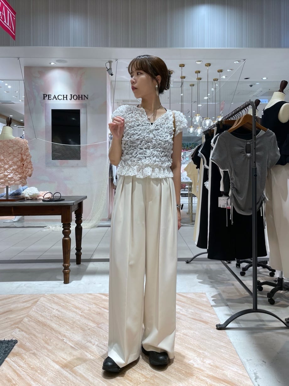 CAPRICIEUX LE'MAGE | 【前後2way】バルーンドットシャーリング