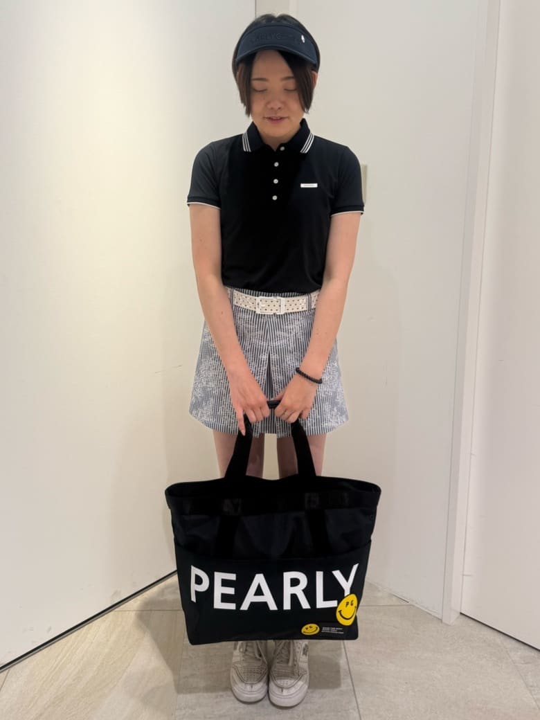 PEARLY GATES | フリーバックルパンチングレザーベルト (UNISEX