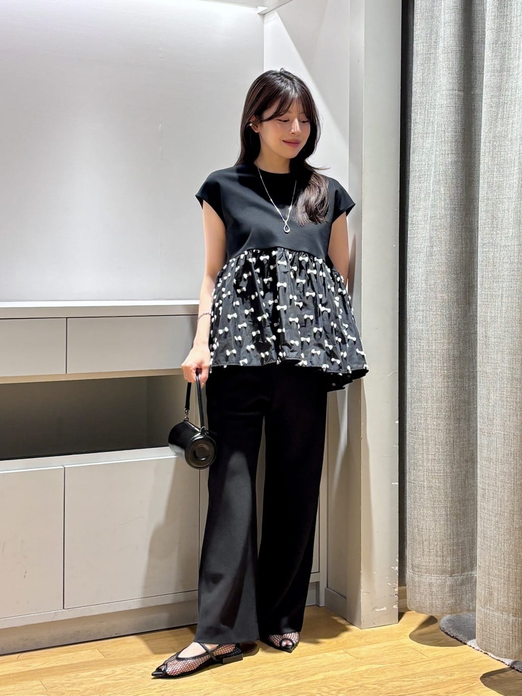 UNITED ARROWS LTD. OUTLET | リボン カットジャガード コンビ