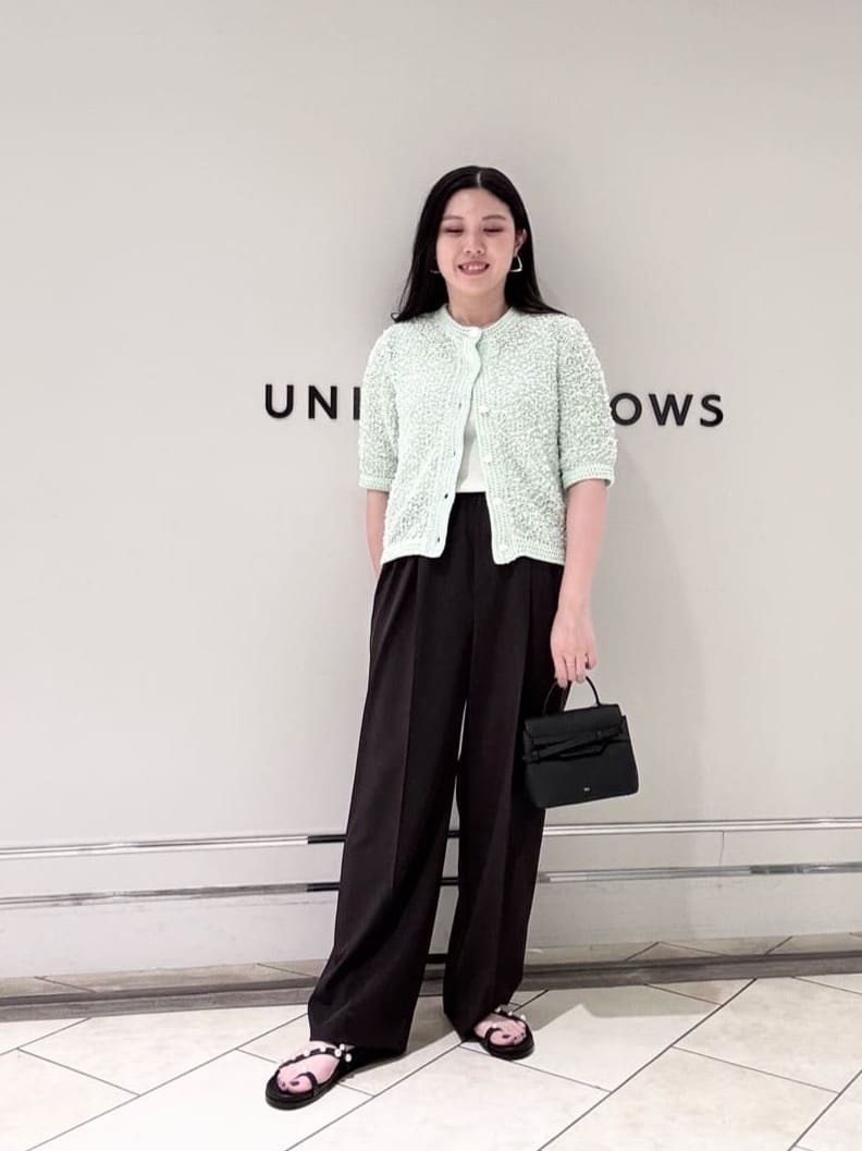UNITED ARROWS | YTM 7分袖 カラー ミックス カーディガン | Rakuten