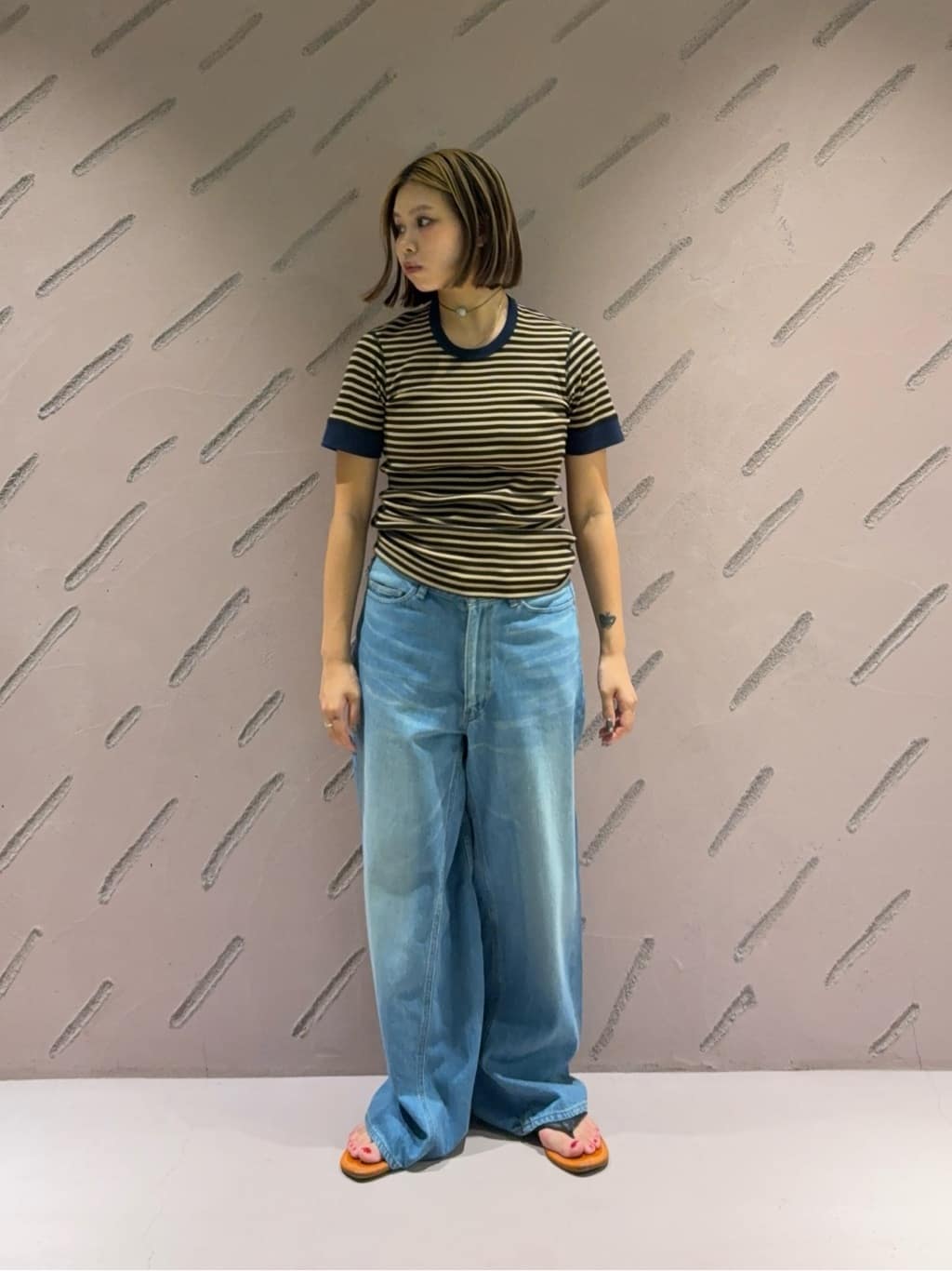 BEAUTY&YOUTH UNITED ARROWS | 【別注】<OVERNEATH for 6>RIB BORDER
