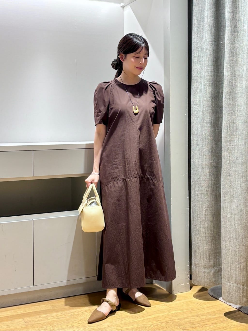 UNITED ARROWS LTD. OUTLET | パフスリーブワンピース -ウォッシャブル