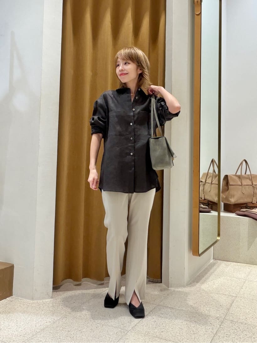 Whim Gazette | UVフロントスリットパンツ | Rakuten Fashion(楽天