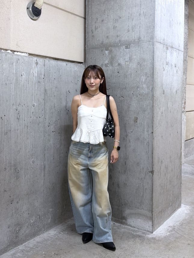 moussy | LINEN BLEND CORSET CAMI トップス | Rakuten Fashion(楽天