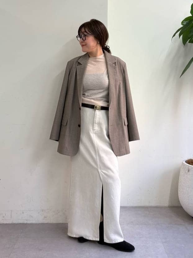 GALLARDAGALANTEの【セットアップ対応】チェックジャケットを使ったコーディネートを紹介します。｜Rakuten Fashion(楽天ファッション／旧楽天ブランドアベニュー)7347115