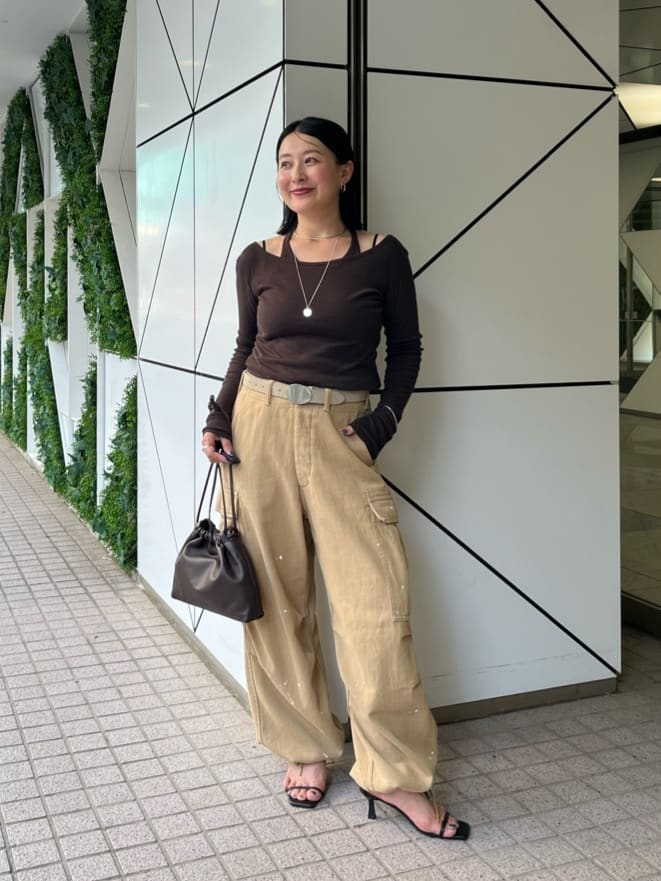 GALLARDAGALANTEの【セットアイテム】レイヤードカットソーを使ったコーディネートを紹介します。｜Rakuten Fashion(楽天ファッション／旧楽天ブランドアベニュー)7347306