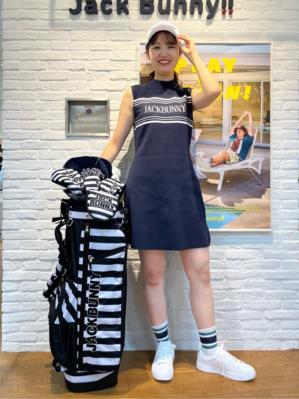 Jack Bunny!! | スタンド式キャディバッグ (46インチ対応) (UNISEX