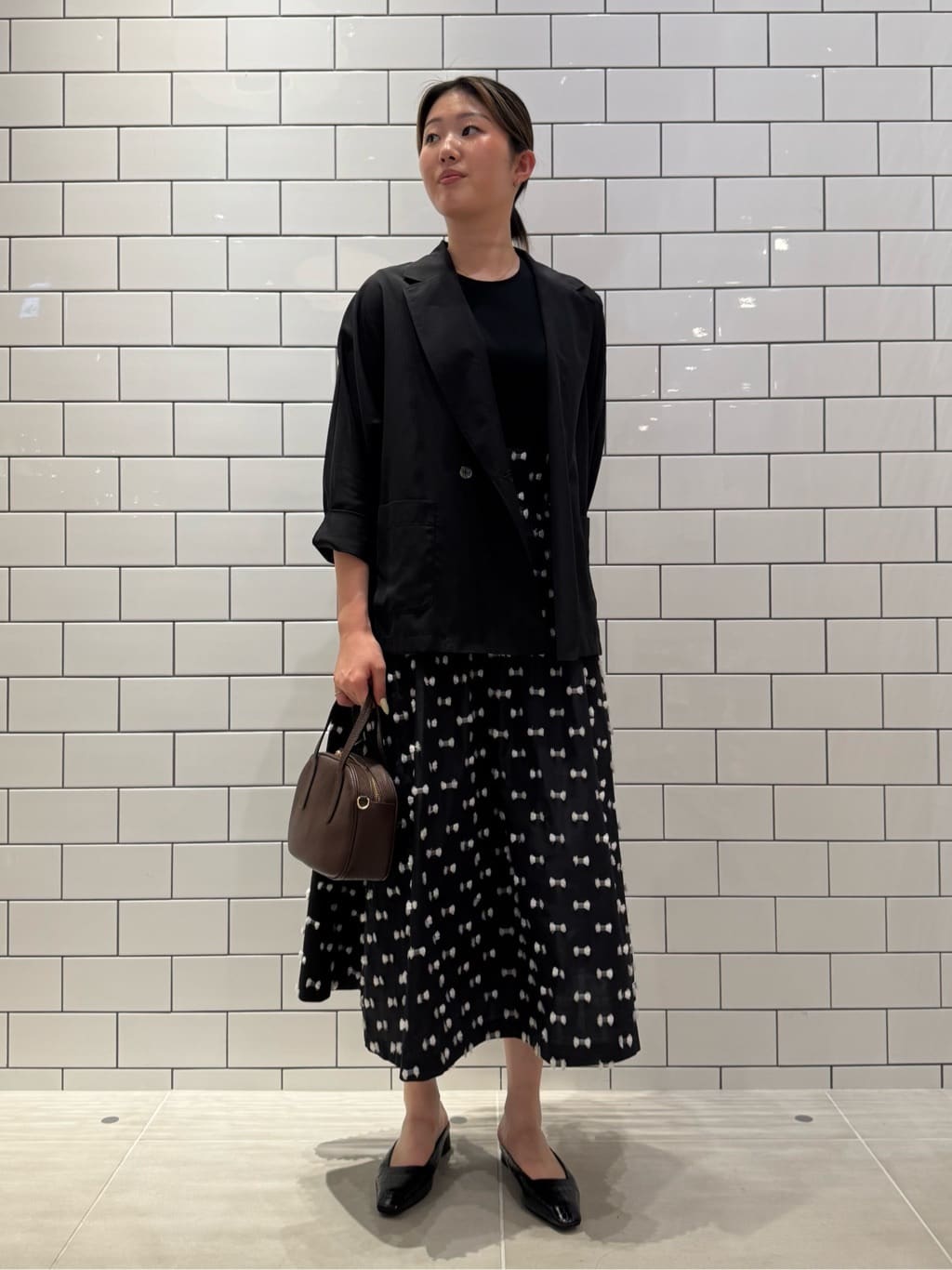 UNITED ARROWS LTD. OUTLET | リボン カットジャガード コンビ