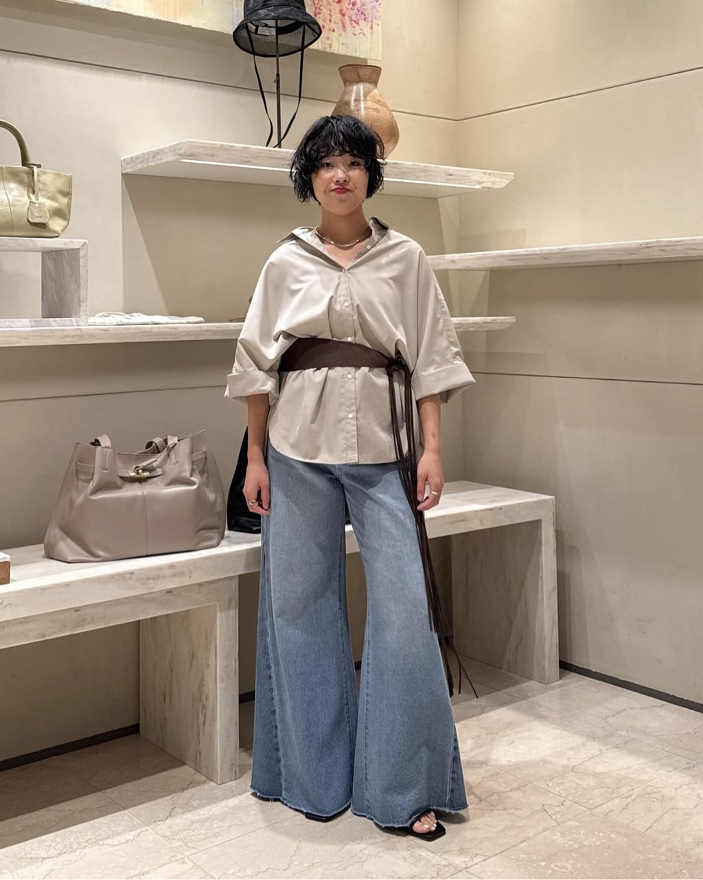 GALLARDAGALANTEのハーフスリーブシャツを使ったコーディネートを紹介します。｜Rakuten Fashion(楽天ファッション／旧楽天ブランドアベニュー)7348534