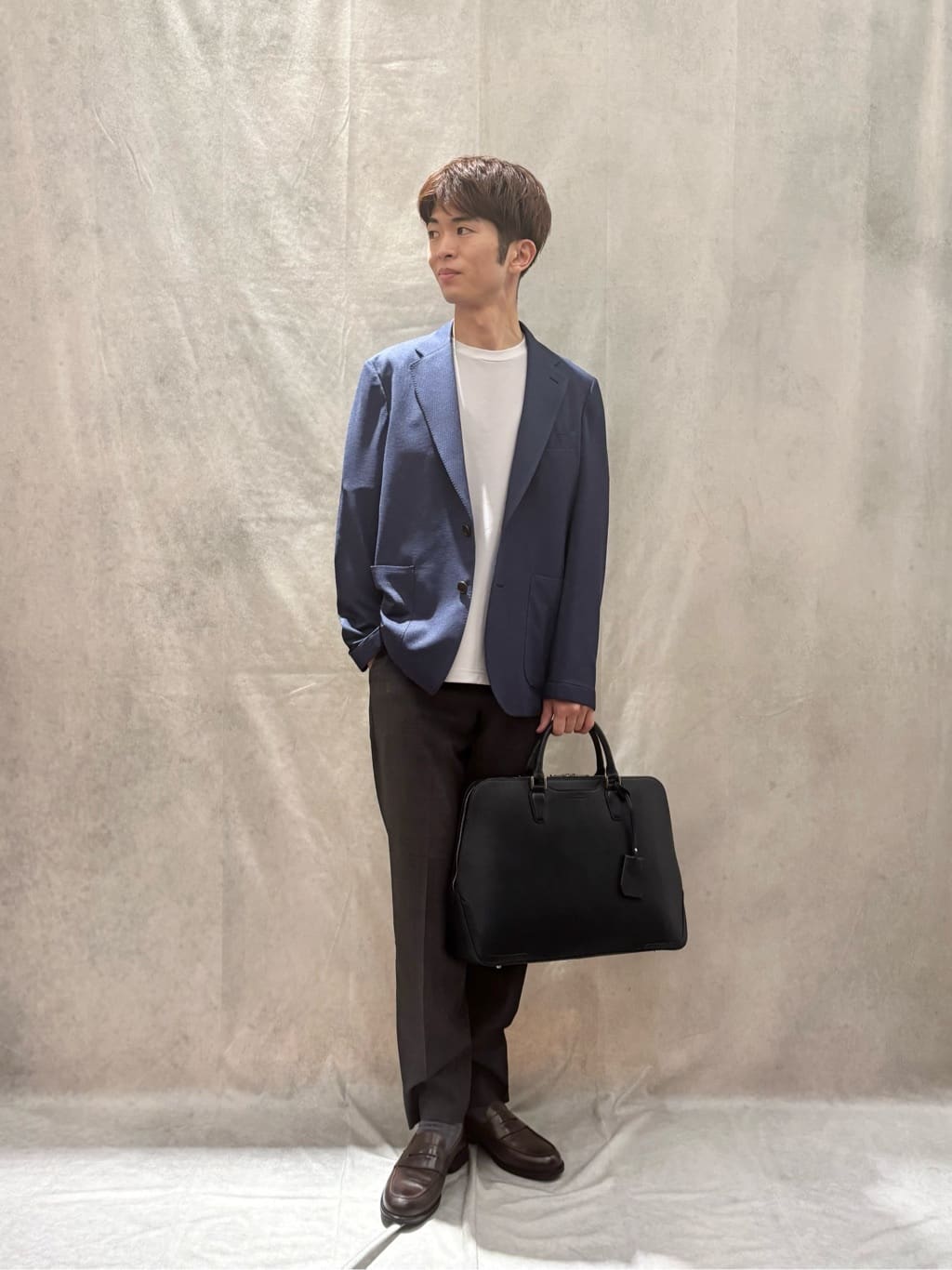 UNITED ARROWS green label relaxing | エンボス レザー ブリーフ