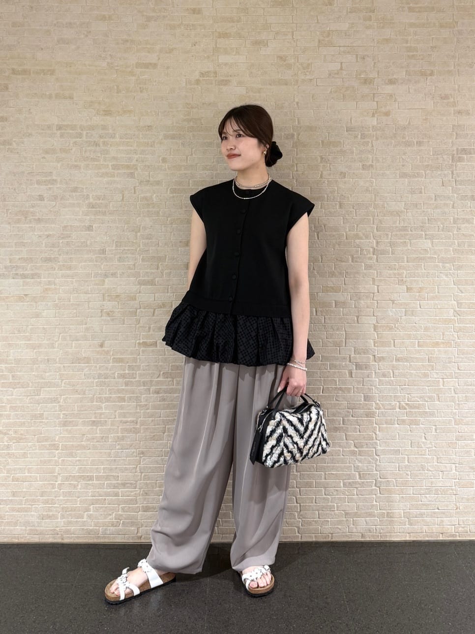 UNITED ARROWS | カットワーク バルーン シルエット ベスト