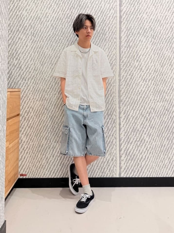 Levi's | 478(TM) バギーカーゴショートパンツ ライトインディゴ