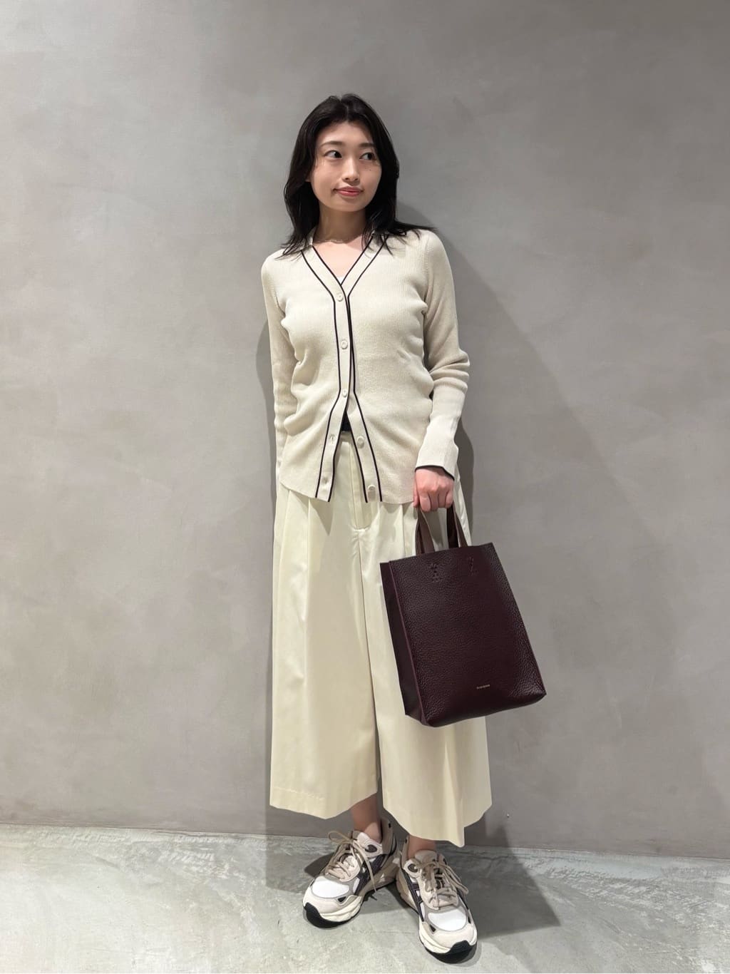 UNITED ARROWS | スキッパー リブカーディガン -ウォッシャブル