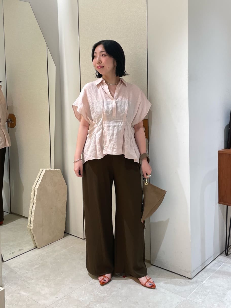 GALLARDAGALANTE | ハーフスリーブウエストシェイプシャツ | Rakuten