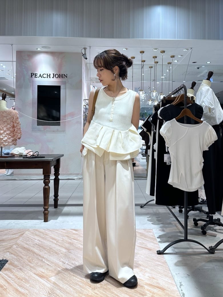 CAPRICIEUX LE'MAGE | アシメペプラムヘンリーニット | Rakuten