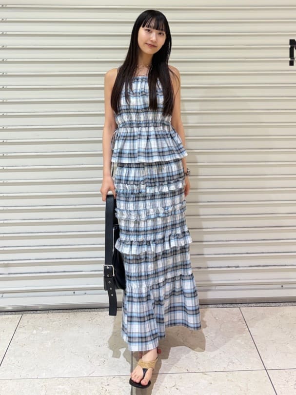 moussy | PLAID GATHER キャミ | Rakuten Fashion(楽天ファッション