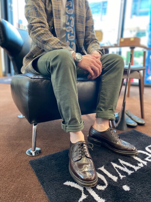 Berwick 1707 | Berwick ウイングチップ 5278 コーティングレザー