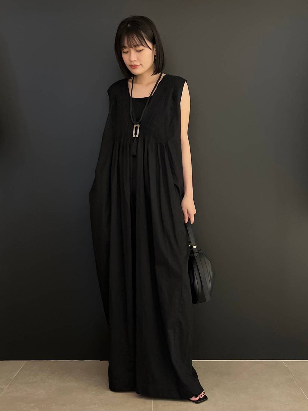 Curensology | コットンサテンタックオールインワン | Rakuten Fashion