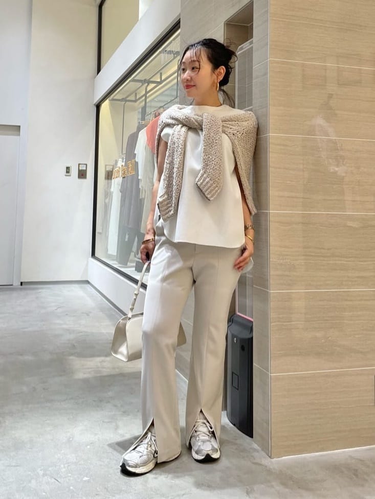 Whim Gazette | UVフロントスリットパンツ | Rakuten Fashion(楽天