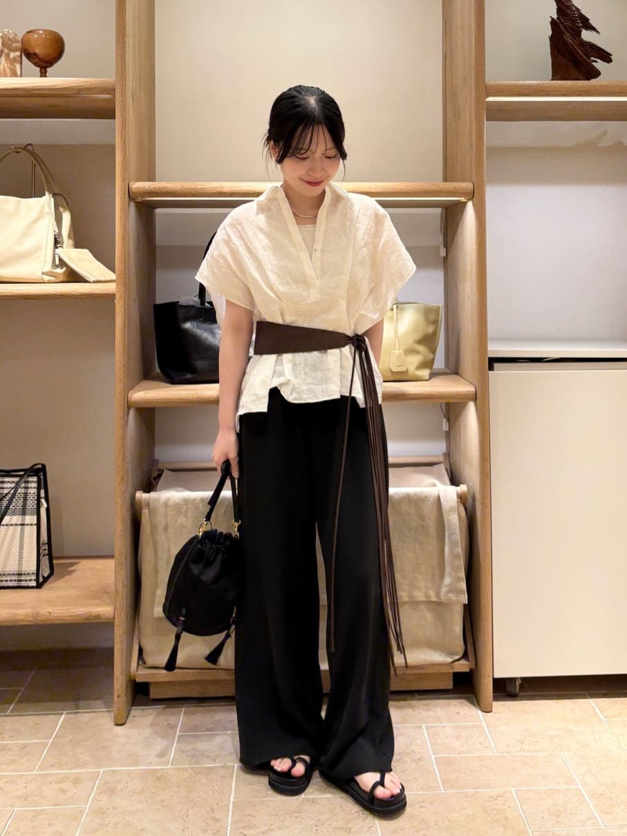 GALLARDAGALANTE | ハーフスリーブウエストシェイプシャツ | Rakuten