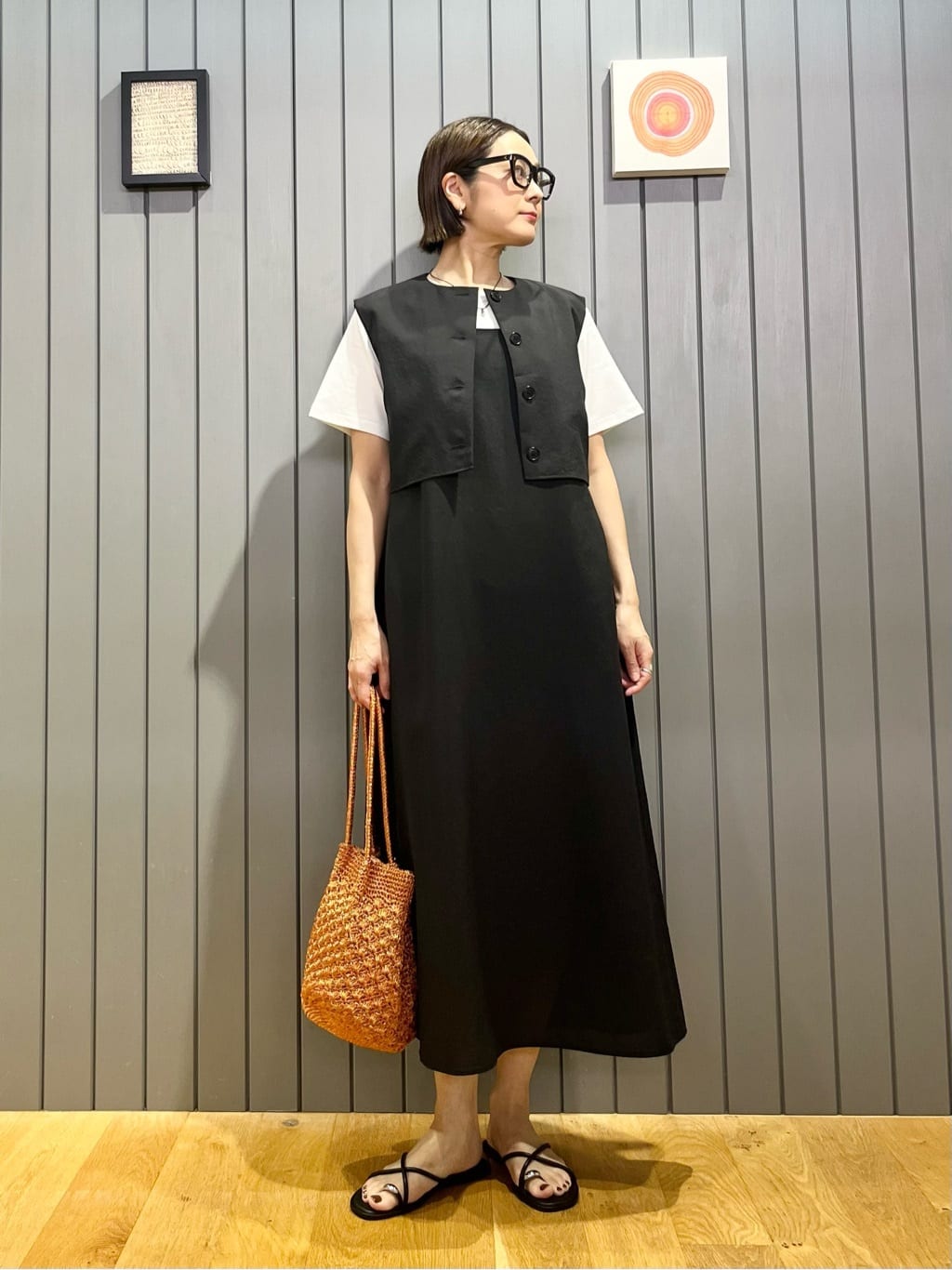 新品♡green label relaxing マルチウェイ ワンピース 黒 UNITED ARROWS green label relaxing | マルチウェイ ワンピース