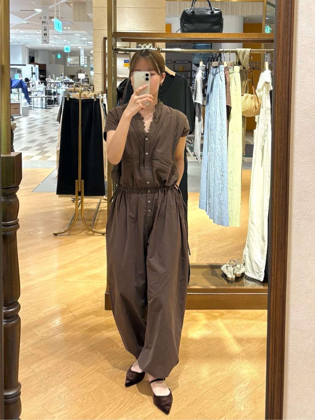 RIVE DROITE | レーストリムロンパース | Rakuten Fashion(楽天