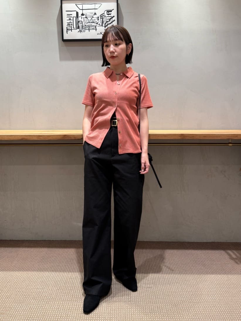 steven alan リブ ハーフスリーブ シャツカーディガン セール】＜Steven Alan＞リブ ハーフスリーブ シャツカーディガン