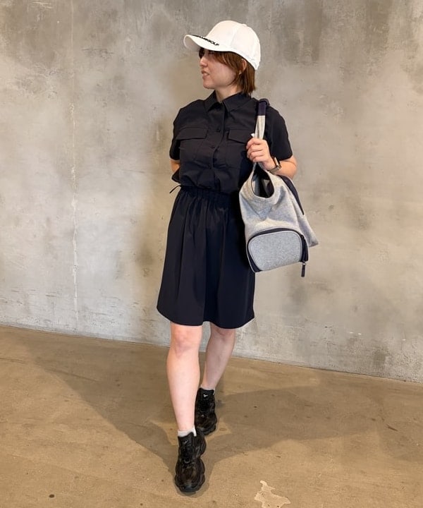 BEAMS GOLF | ORANGE LABEL / ストレッチ シャツワンピース(撥水・接触