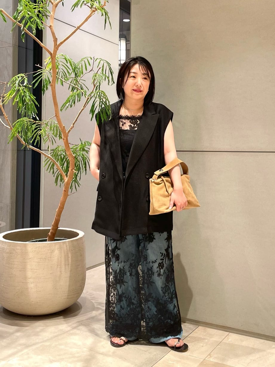 GALLARDAGALANTE | メッシュダブルジレ | Rakuten Fashion(楽天