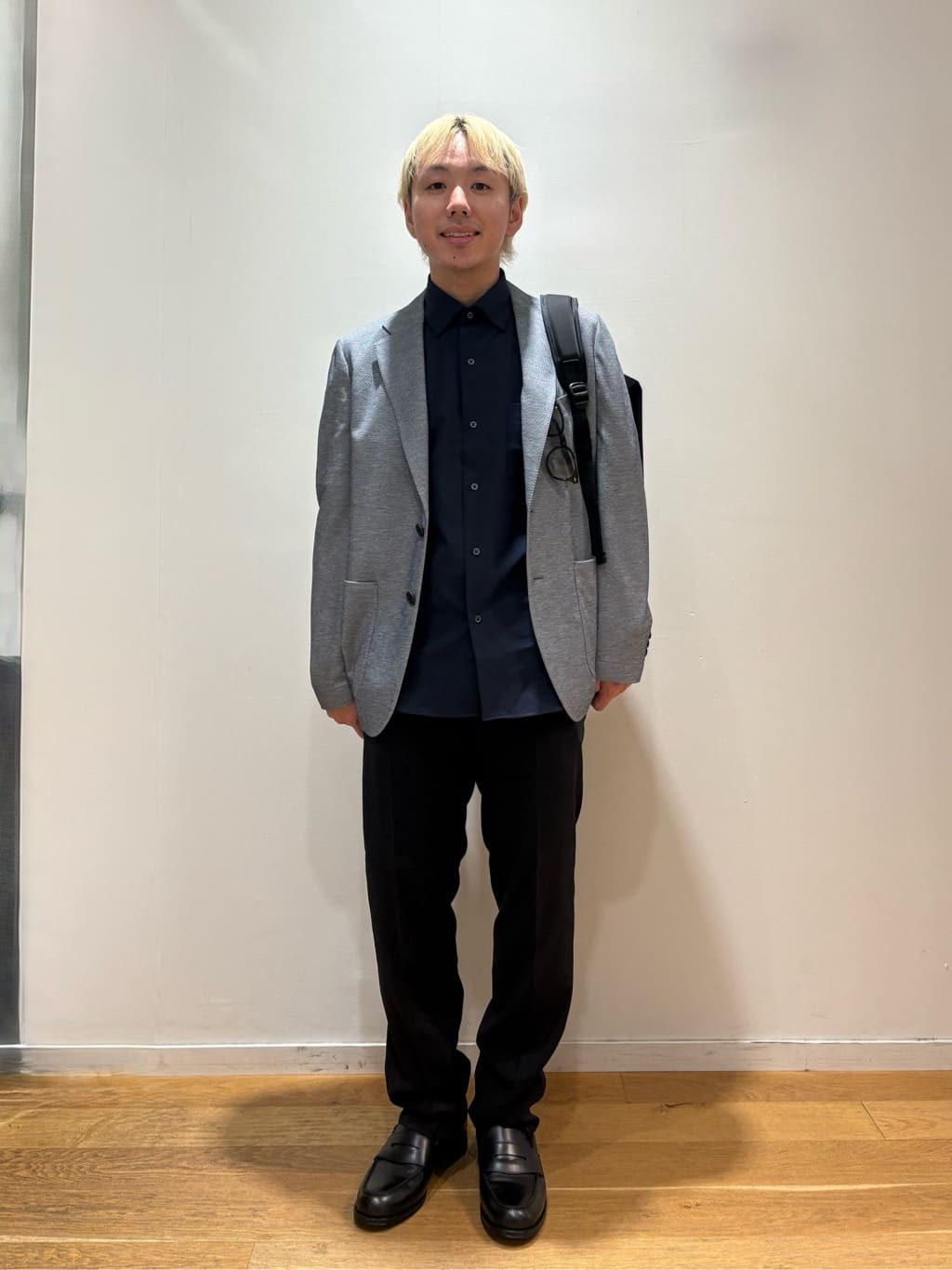 green label relaxing ジャージ カノコ ジャケット ネイビー UNITED ARROWS green label relaxing | ポリエステル ジャージ カノコ