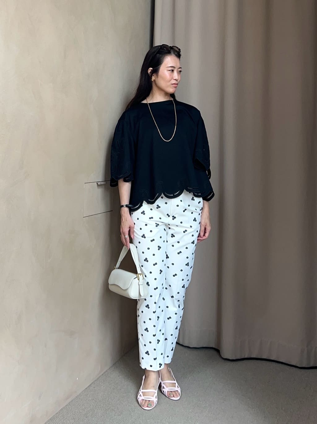 UNITED ARROWS | エンブロイダリー スカラップ Tシャツ | Rakuten