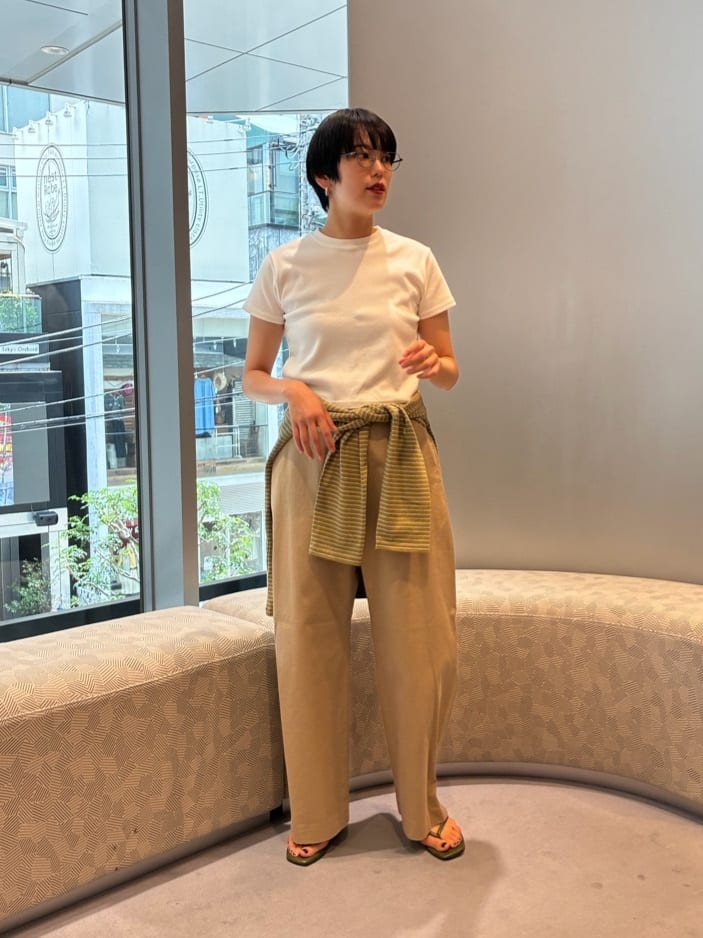 6 BEAUTY&YOUTH UNITED ARROWSコットンチノパンツ 2026年最新】6(ROKU) BEAUTY&YOUTH UNITED ARROWS レディース チノパン