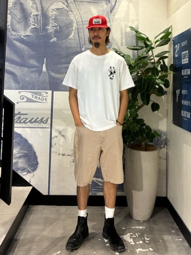 Levi's | 478(TM) バギーショートパンツ ベージュ | Rakuten Fashion