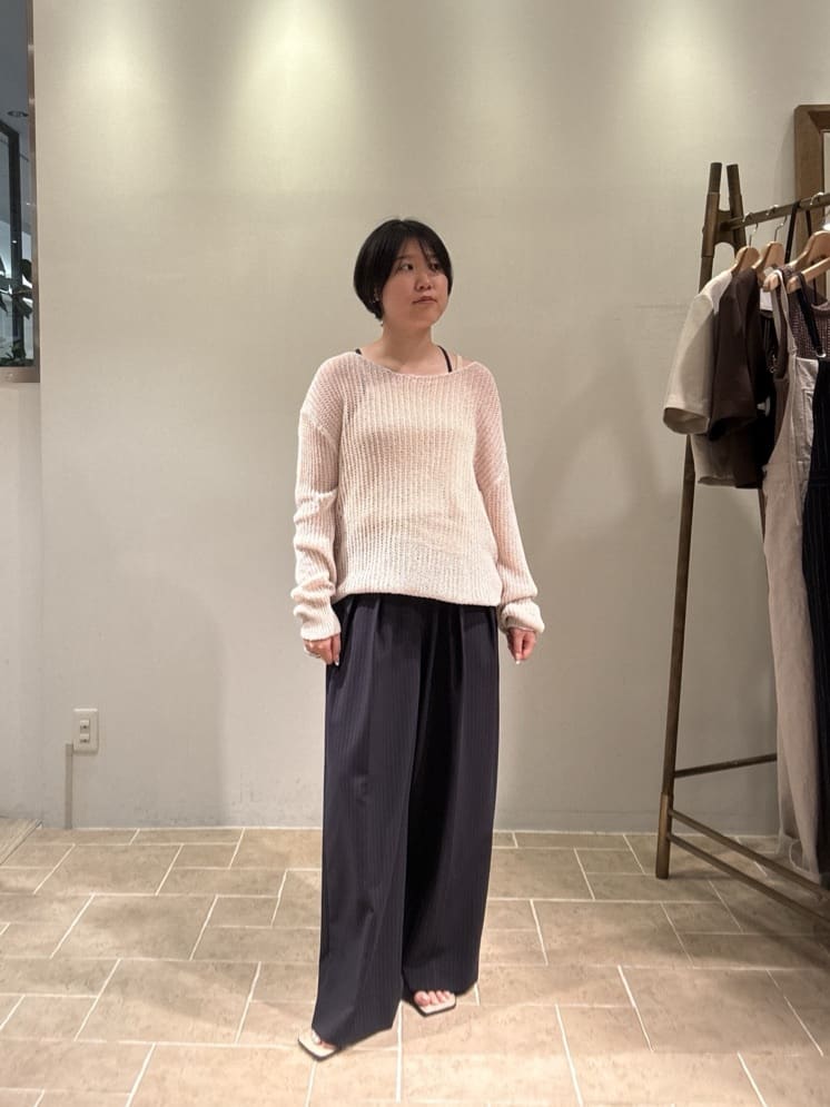GALLARDAGALANTEのレイヤードメッシュニットを使ったコーディネートを紹介します。｜Rakuten Fashion(楽天ファッション／旧楽天ブランドアベニュー)7359028