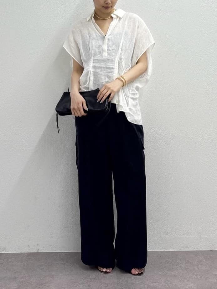 GALLARDAGALANTE | ハーフスリーブウエストシェイプシャツ | Rakuten