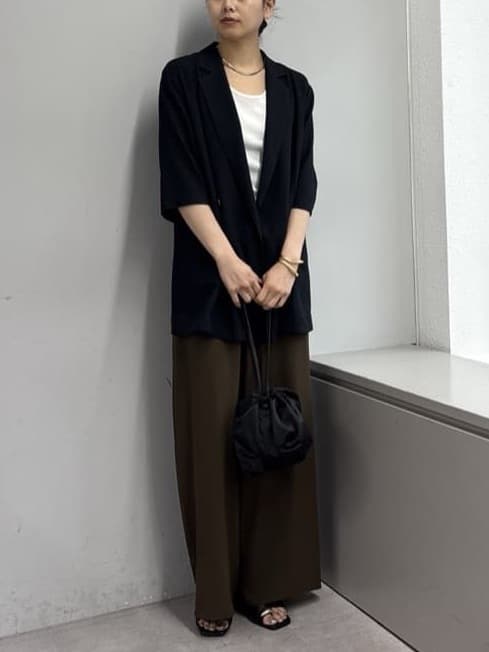 GALLARDAGALANTEの<GLOW 7月号掲載アイテム>【2サイズ展開】ハーフスリーブジャケットを使ったコーディネートを紹介します。｜Rakuten Fashion(楽天ファッション／旧楽天ブランドアベニュー)7359037