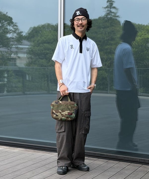 BEAMS GOLF | 【別注】BRIEFING / WOODLAND CAMOUFLAGE カートバッグ