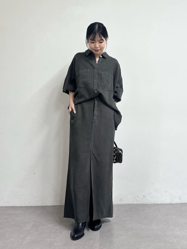 GALLARDAGALANTEのリヨセルドルマンシャツを使ったコーディネートを紹介します。｜Rakuten Fashion(楽天ファッション／旧楽天ブランドアベニュー)7360001