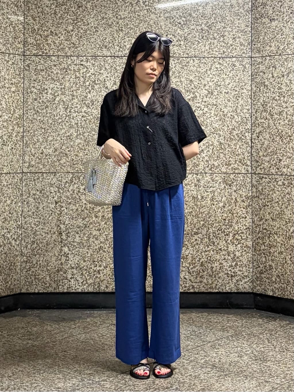 UNITED ARROWS green label relaxingのジャガード シャツを使った 