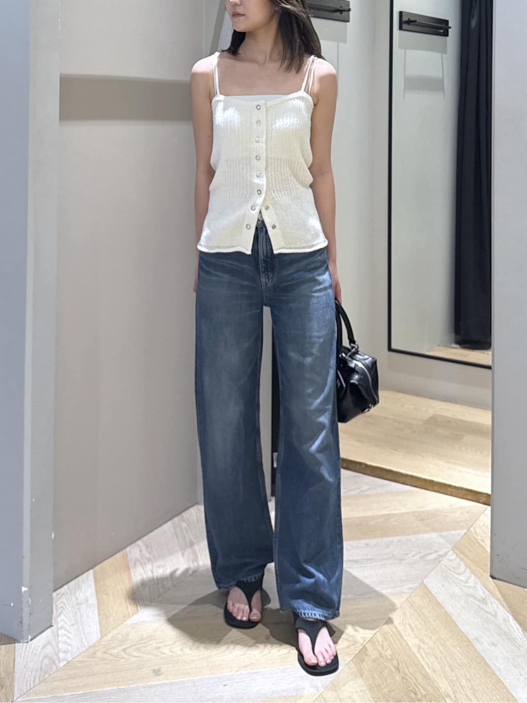 新品 TENCEL(TM) DENIM ストレート 24 MOUSSY | TENCEL(TM) DENIM
