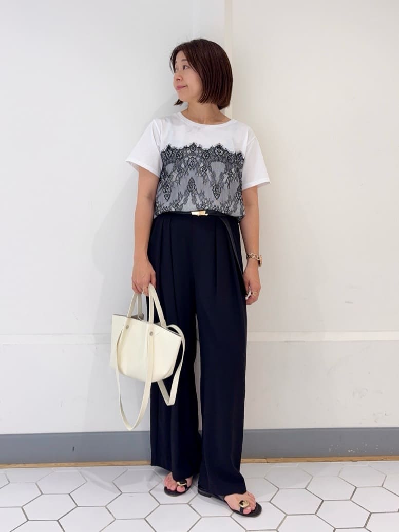 DOUDOU | レースドッキングTEE | Rakuten Fashion(楽天ファッション