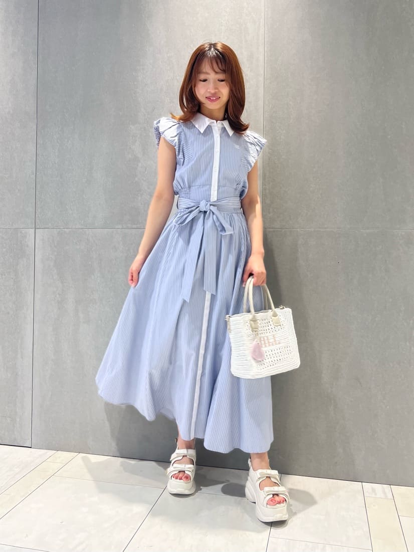 JILL by JILL STUART | 袖バルーンシャツワンピース | Rakuten Fashion