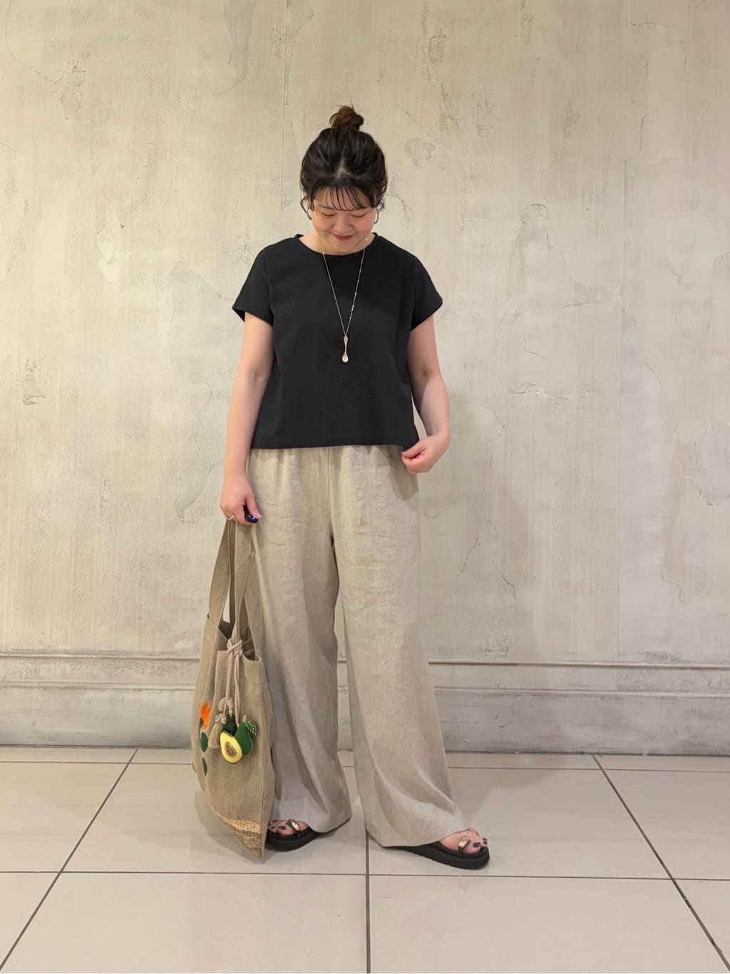 BEARDSLEY | リネンウエストリブパンツ【セットアップ】 | Rakuten