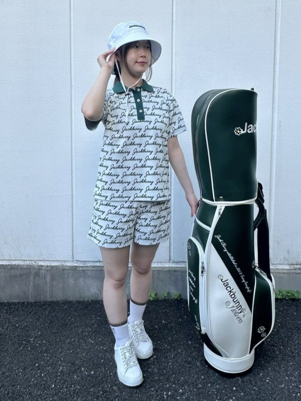 Jack Bunny!! | 自立型お花キャディバッグ (46インチ対応) (UNISEX