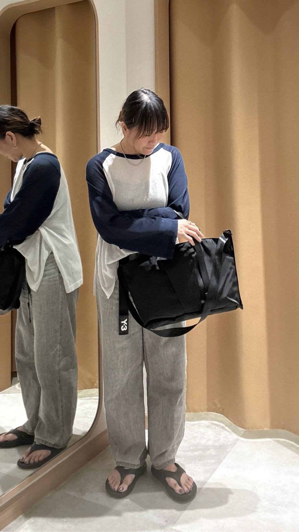 ear PAPILLONNERの《全骨格優勝/透け感》シアーラグラン【SUM1 STYLE】を使ったコーディネートを紹介します。｜Rakuten Fashion(楽天ファッション／旧楽天ブランドアベニュー)7361134