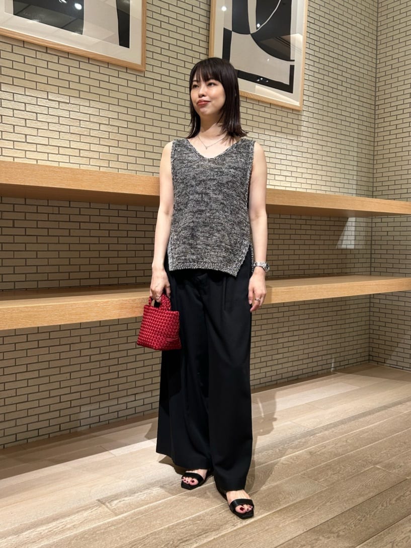 TOMORROWLAND | ギマコットン フロンタブルベスト | Rakuten Fashion