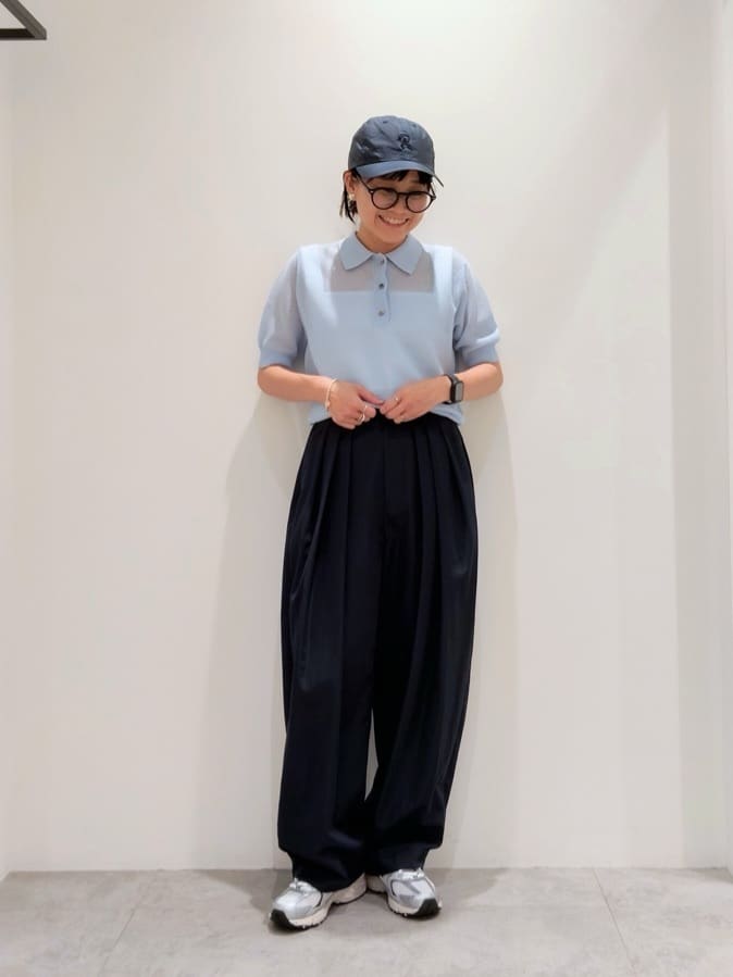 新品タグ付きMARW UNITED ARROWS タック テーパードパンツ 撥水 MARW UNITED ARROWS＞3タック ワイド テーパードパンツ 撥水